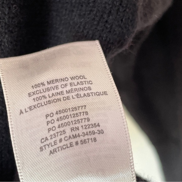 Aritzia Wilfred Cyprie Sweater with Merino Wool in Black Small - Picture 11 of 11